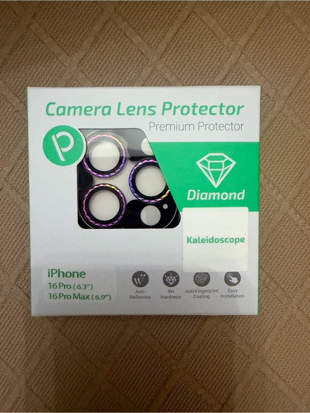 Camera Lens Protector for iPhone 16 Pro / 16 Pro Max - Kaleidoscope